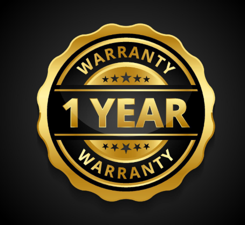 1-Year Warranty
